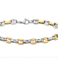 Max Two Tone Mariner Necklace