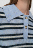 Ruth Knit Polo - Cashmere Blue