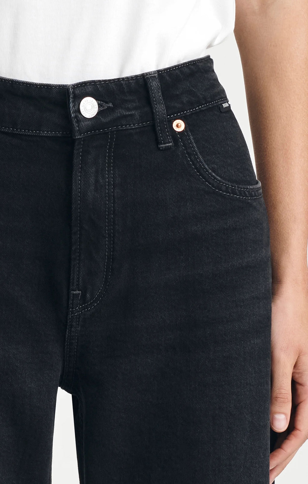 Nica Barrel Jean - Smoke Classic Blue