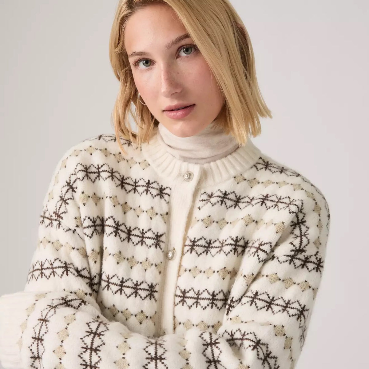 Charlotte Fairisle Cardigan