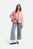 Delilah Quilted Jacket - Mellow Rose