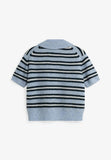 Ruth Knit Polo - Cashmere Blue