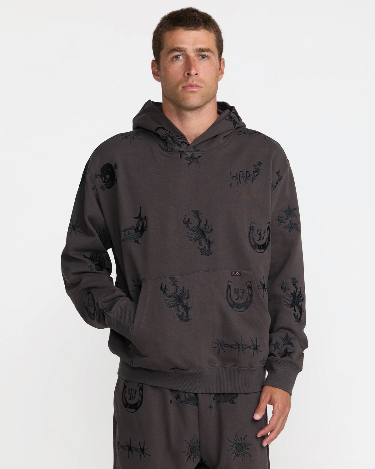 RVCA x Dani Miller Hood - Pirate Black