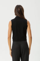 Eliza Organic Rib Sleeveless Shirt