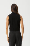 Eliza Organic Rib Sleeveless Shirt