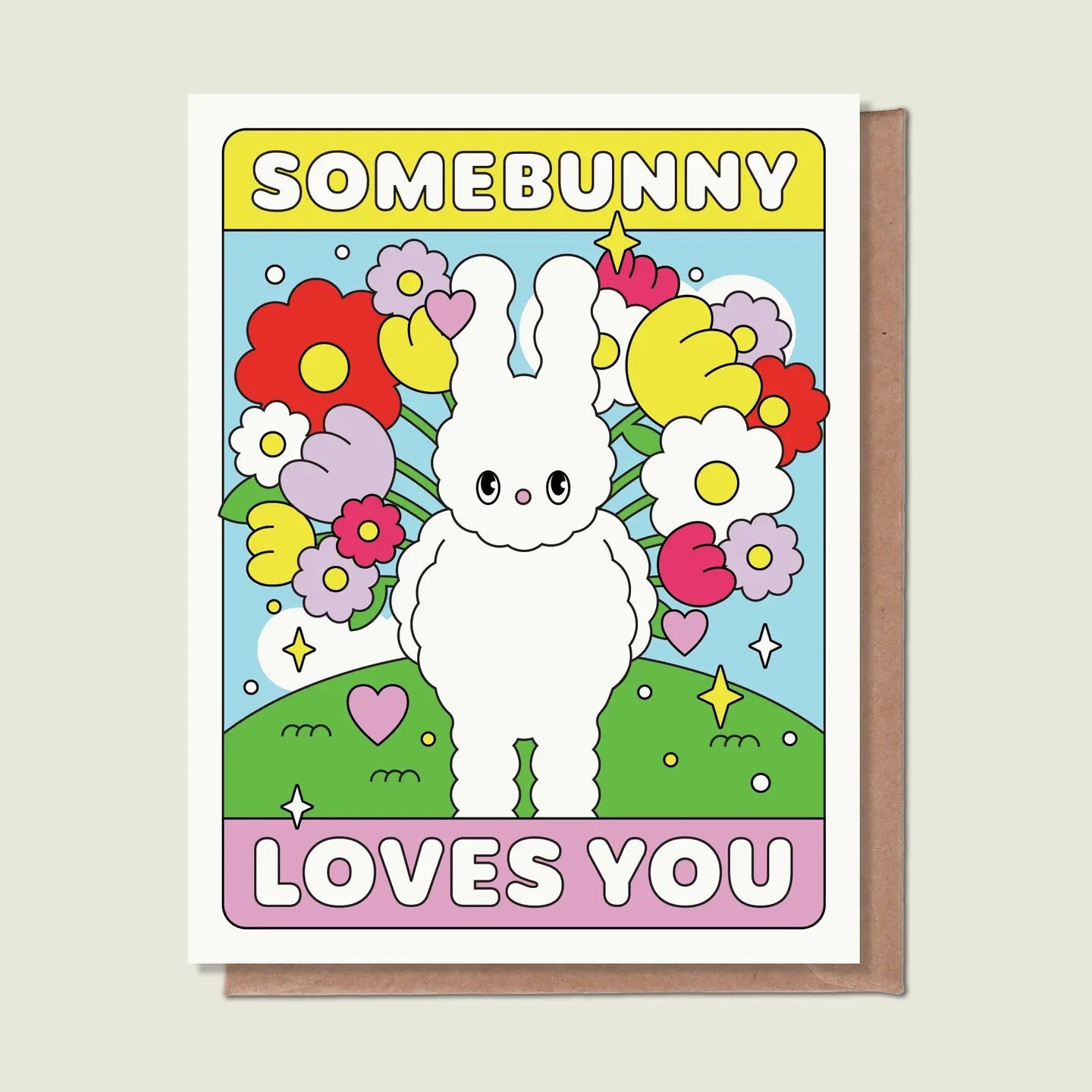 Somebunny Loves You Greeting Card