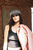 Delilah Quilted Jacket - Mellow Rose