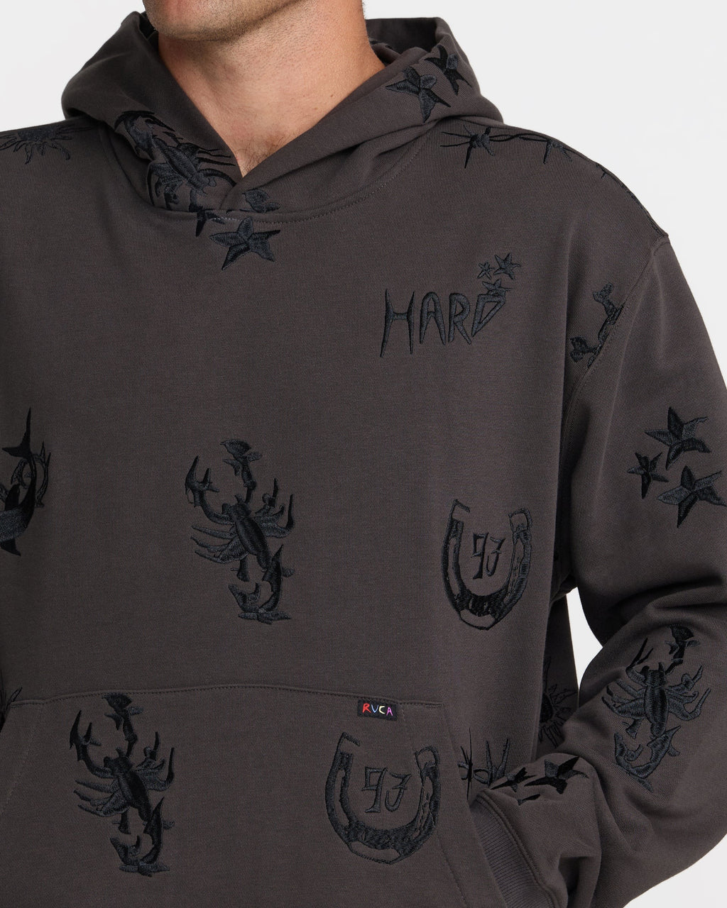 RVCA x Dani Miller Hood - Pirate Black