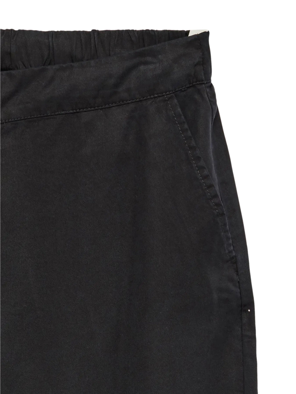 Bree Wide Tencel Culotte - Black Denim