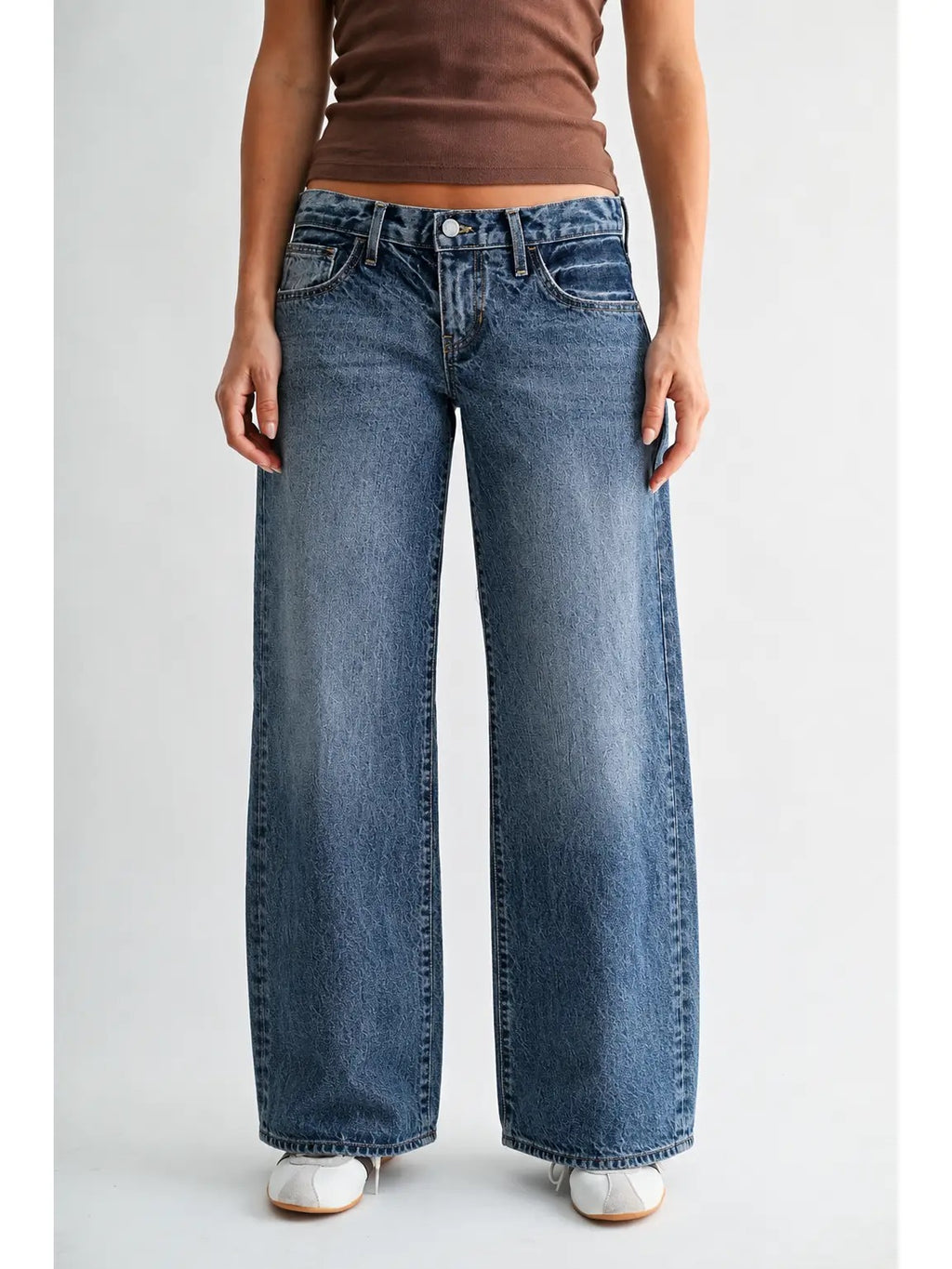Low Rise Relaxed Straight Jean BP550N - Medium