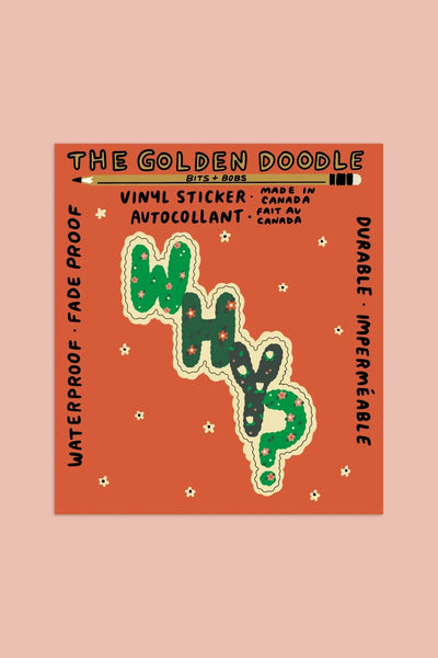 Why? Vinyl Sticker