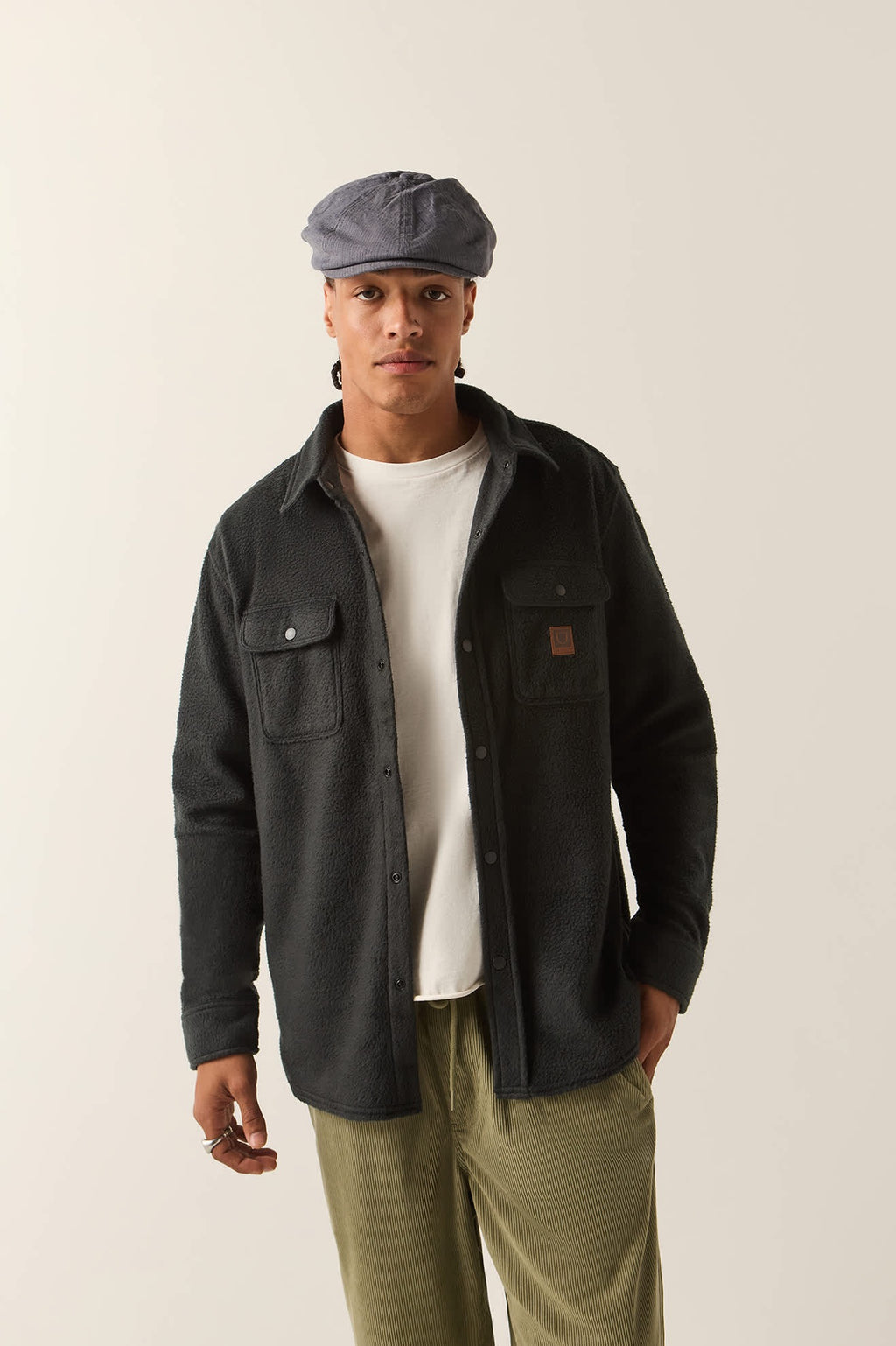 Bowery Arctic Stretch Fleece - Black