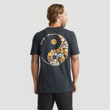 Yin Yang Forage Premium T Shirt - Washed Black