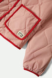 Delilah Quilted Jacket - Mellow Rose