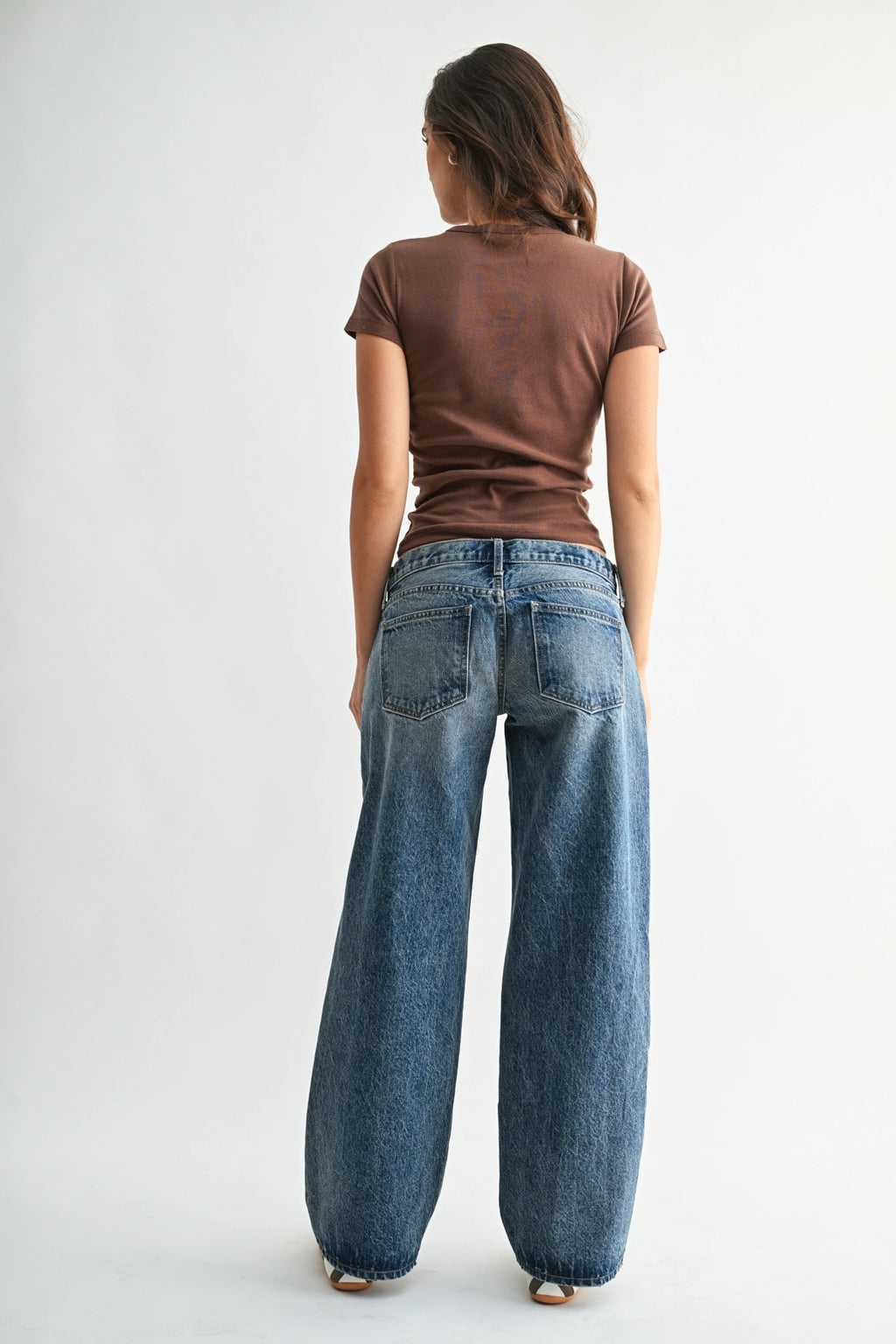Low Rise Relaxed Straight Jean BP550N - Medium