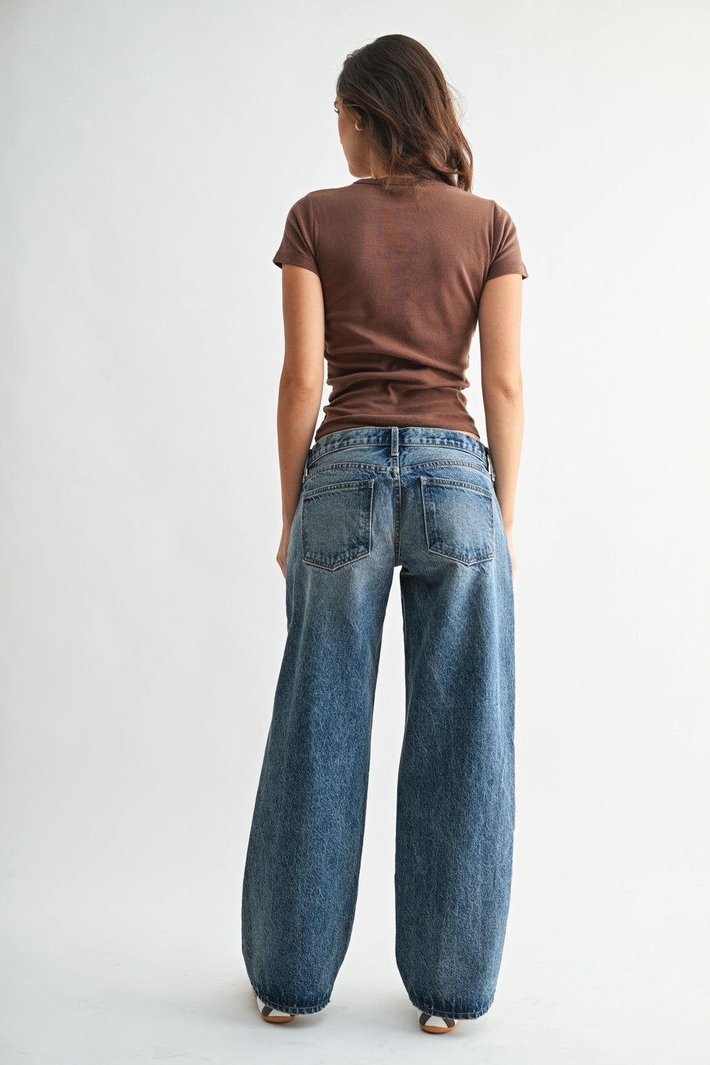 Low Rise Relaxed Straight Jean BP550N - Medium