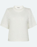 Lily Knit T Shirt - Coco Milk