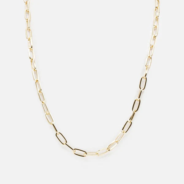 PaperClip & Rope Necklace Set