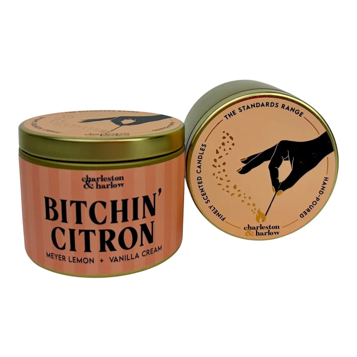 Bitchin' Citron 4oz Travel Tin Candle