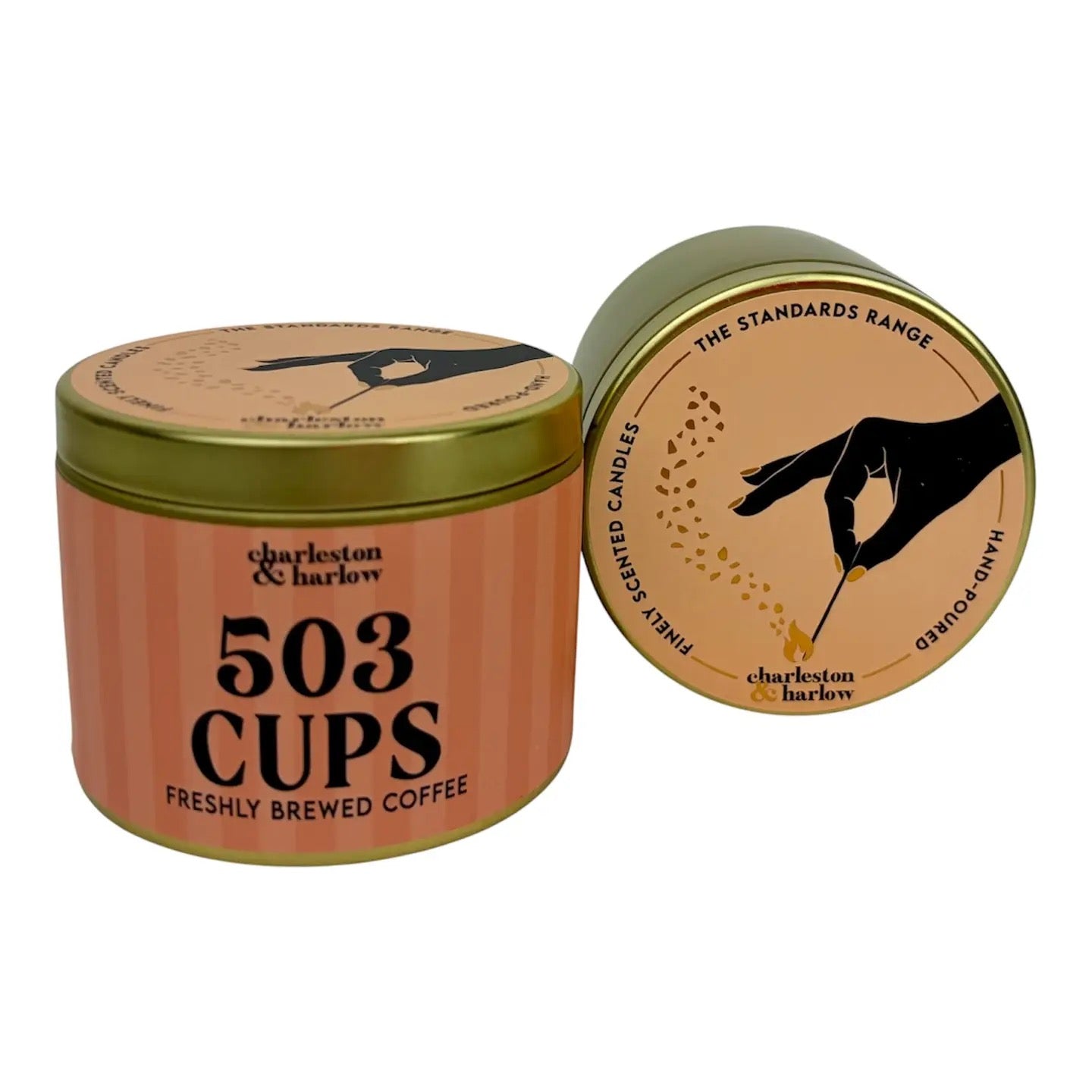 503 Cups 4oz Travel Tin Candle