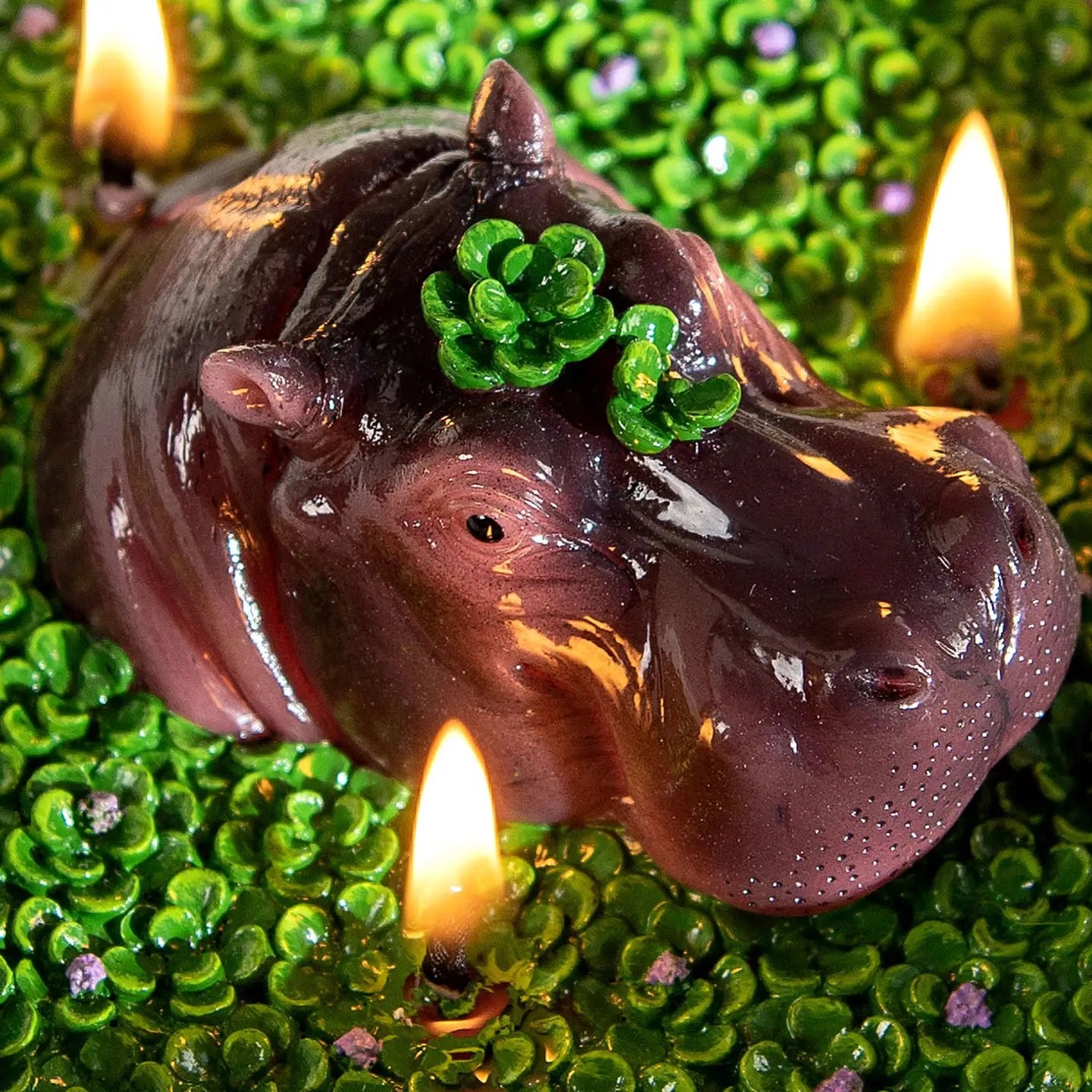 Hippo Candle Bowl