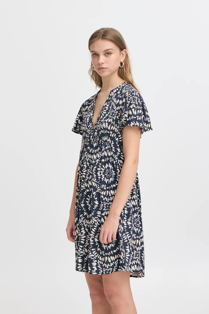 Haya Dress 7 - Total Eclipse Ikat