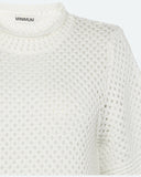 Lily Knit T Shirt - Coco Milk