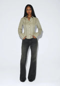 Mila Seam Shirt - Washed Beige