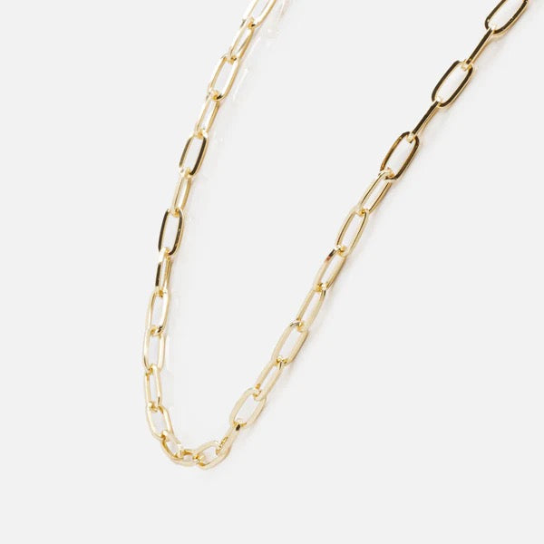 PaperClip & Rope Necklace Set