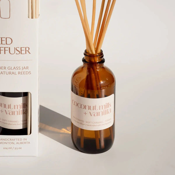 Coconut Milk + Vanilla Reed Diffuser