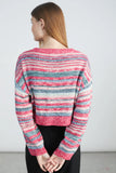 Striped Cropped Sweater