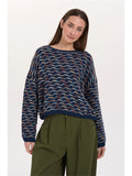 Wave Pullover - Blue