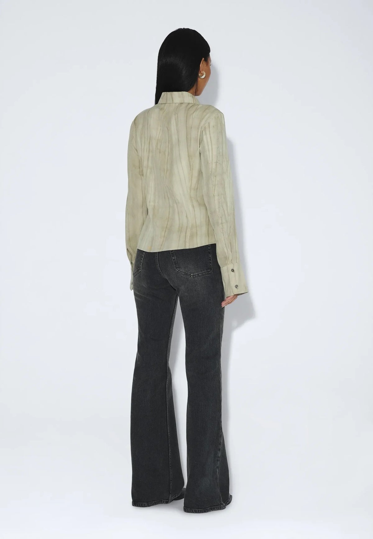 Mila Seam Shirt - Washed Beige