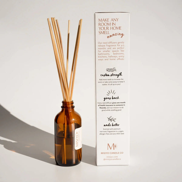 Sunlit Peach + Mango Reed Diffuser