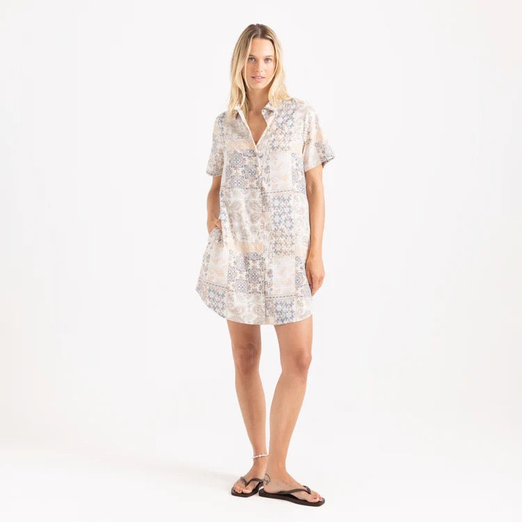 Bless Up Dress - Eggshell