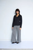 Kate Twillish Wide Pant - Black/White