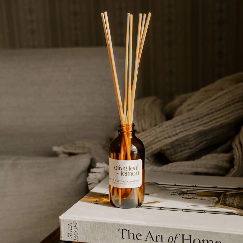 Olive Leaf + Lemon Reed Diffuser