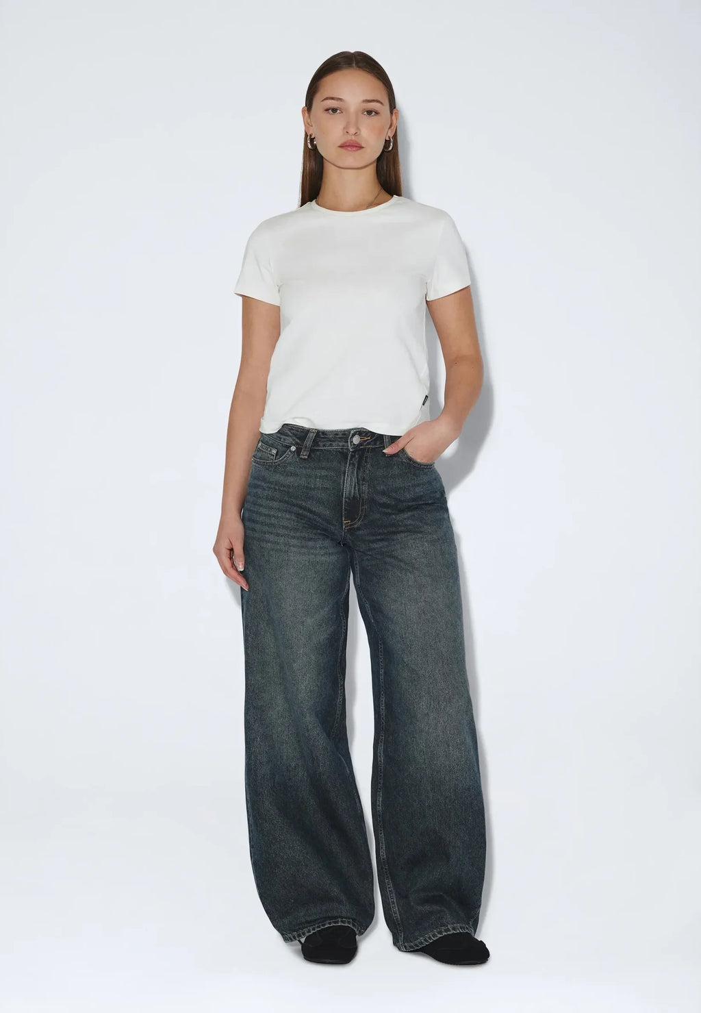 Ary Low Baggy Jean - Kodiak Dark Fade