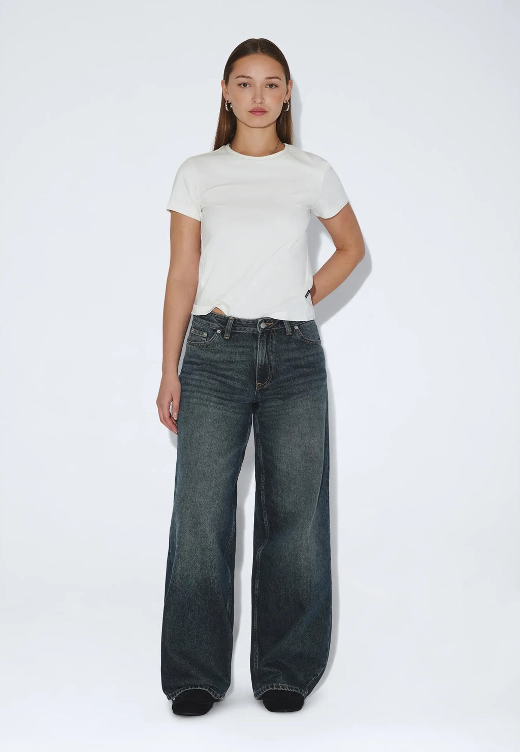 Ary Low Baggy Jean - Kodiak Dark Fade