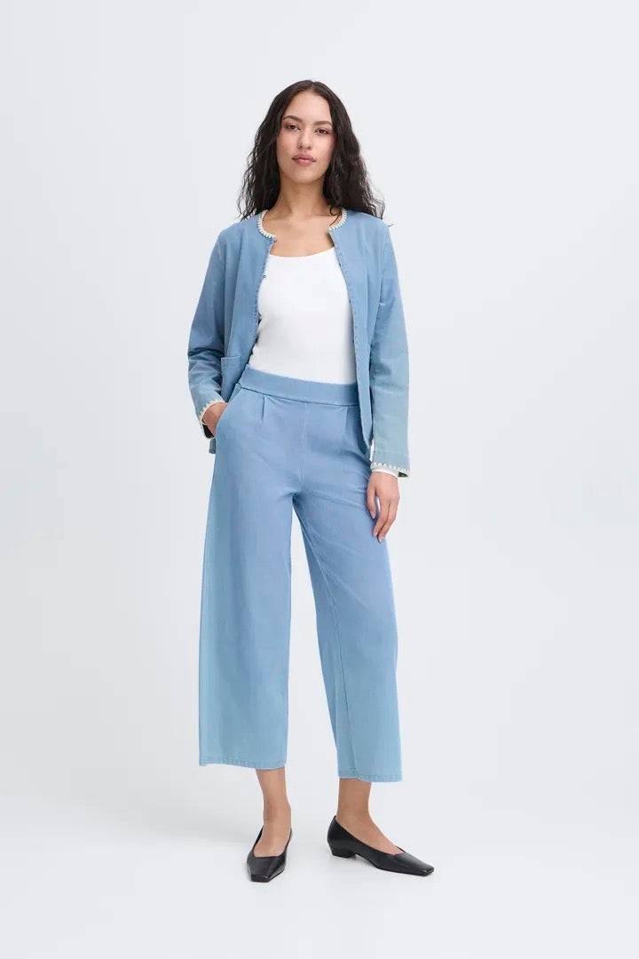 Kate Denerim Pant Crop - Kate Denim Light