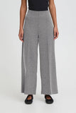 Kate Twillish Wide Pant - Black/White