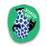 Scaredy Cat Sticker