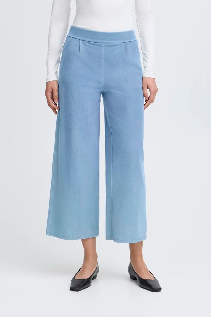 Kate Denerim Pant Crop - Kate Denim Light