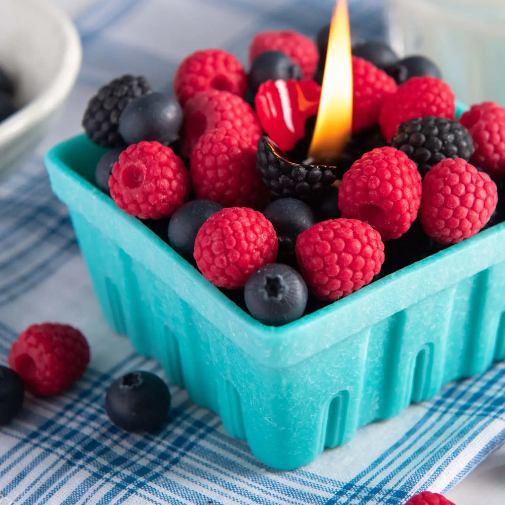 Mixed Berry Basket Candle Bowl