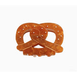 Pretzel Resin Hair Claw