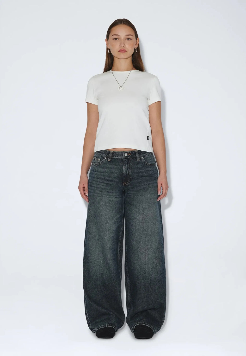 Ary Low Baggy Jean - Kodiak Dark Fade