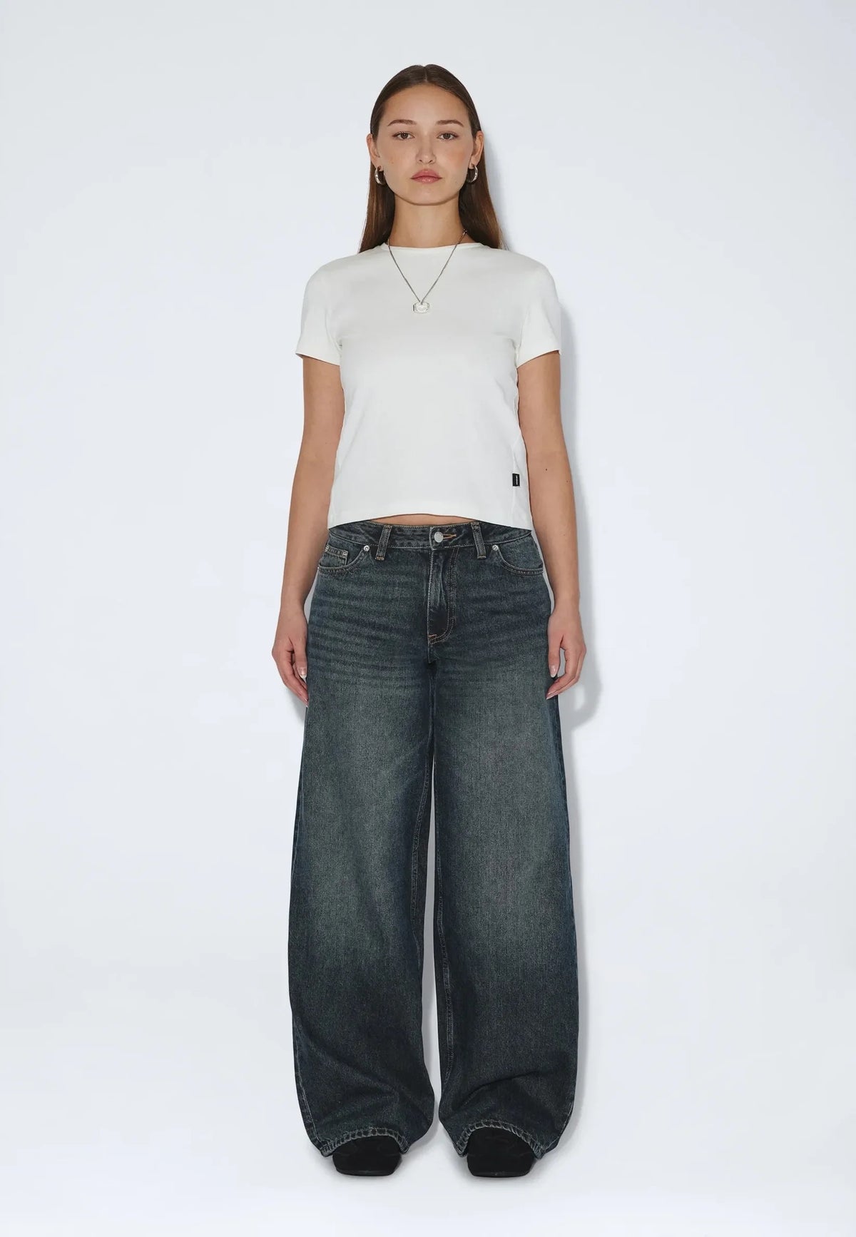 Ary Low Baggy Jean - Kodiak Dark Fade