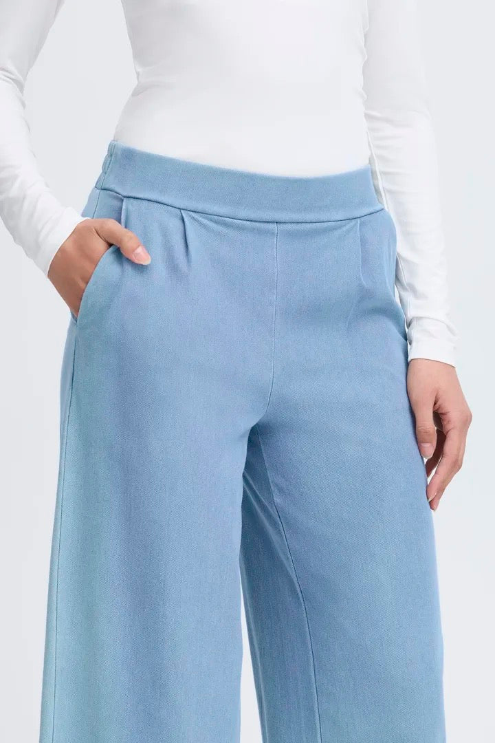 Kate Denerim Pant Crop - Kate Denim Light