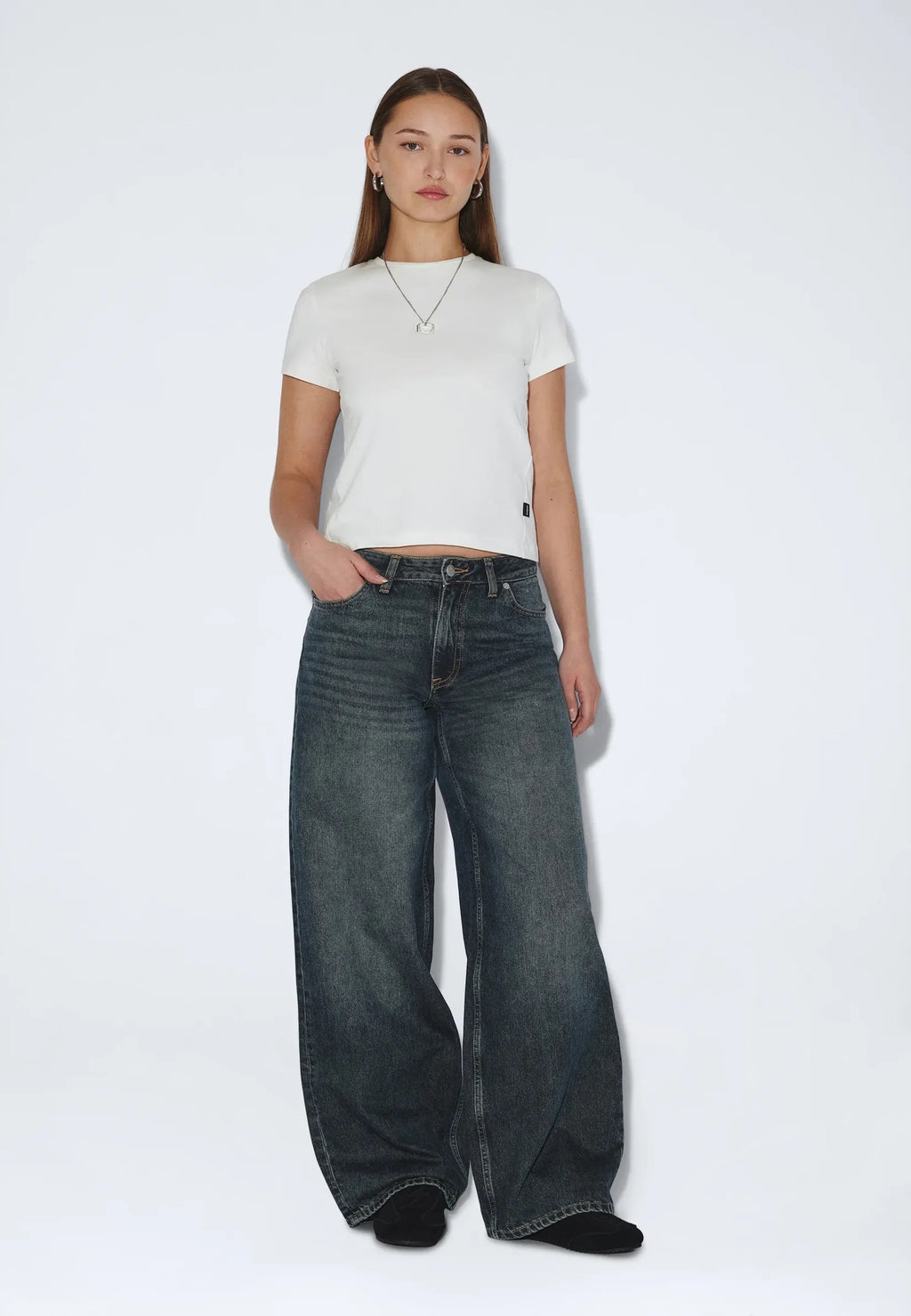 Ary Low Baggy Jean - Kodiak Dark Fade