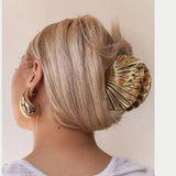Shell Metal Hair Claws
